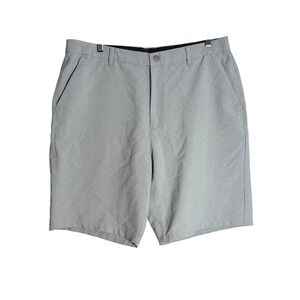 Bonobos Golf Athletic 9 Inch Shorts Mens 36 Light Gray Performance Stretch